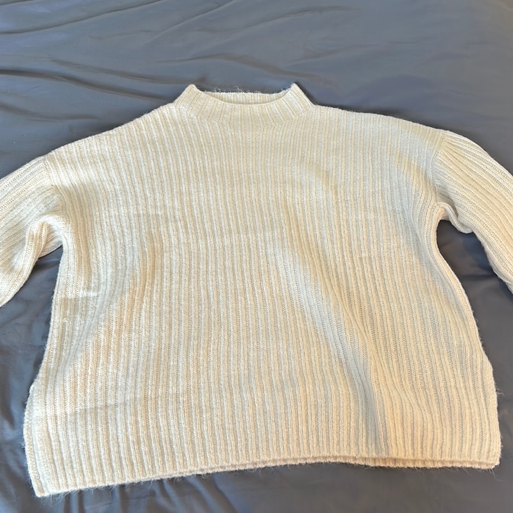 Mock neck sweater